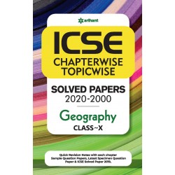 ICSE Chapter Wise & Topic Wise Solved Papers Geography